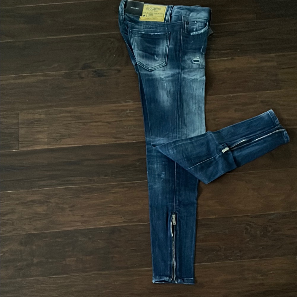 Dsquared2 Dark Blue Skinny Jeans